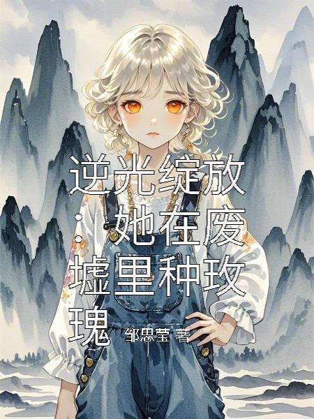 她在逆光中